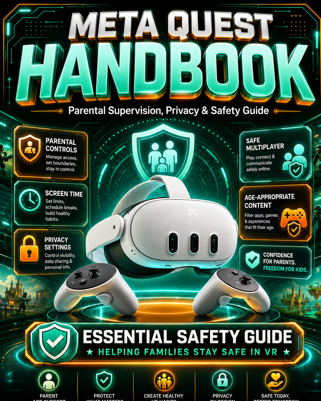 Meta Quest 3 Parent Safety Guide: Supervision, Privacy & App Controls